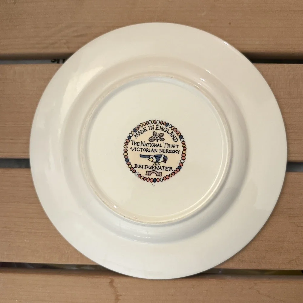 Emma Bridgewater National Trust Victorian Nursery Collection‎ Dinner Salad Plate